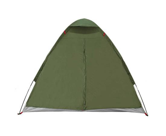 Cort camping cupolă 2 persoane verde măsliniu impermeabil, 7 image