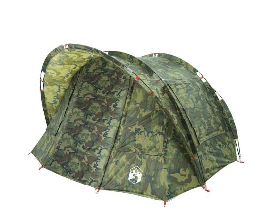 Cort de pescuit pentru 2 persoane, camuflaj, impermeabil, 5 image