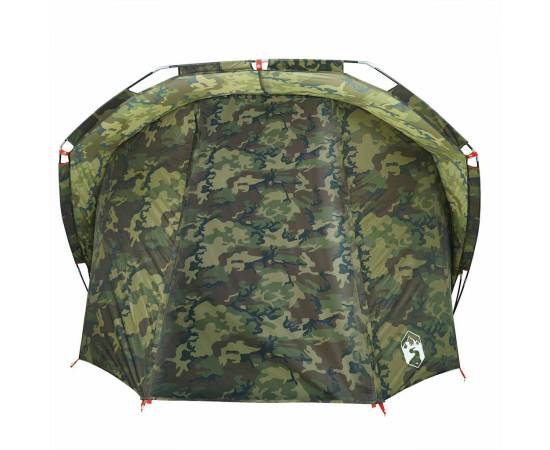 Cort de pescuit pentru 4 persoane, camuflaj, impermeabil, 7 image