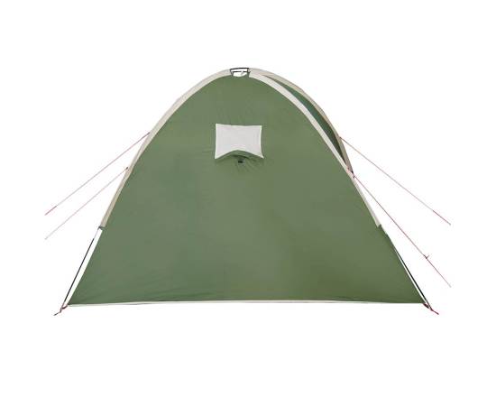 Cort de camping cupolă pentru 8 persoane, verde, impermeabil, 8 image