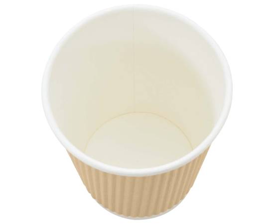 Cești de cafea din hârtie 500 buc 8oz 200ml maro, 5 image