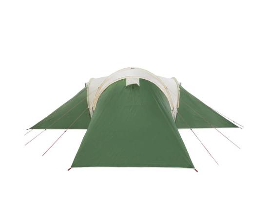 Cort de camping cupolă pentru 6 persoane, verde, impermeabil, 9 image