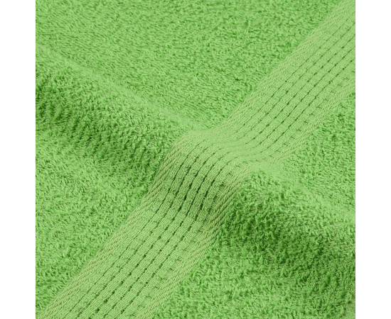 Prosoape 10 buc verde mere 100x200 cm 360 g/m² 100% bumbac, 7 image