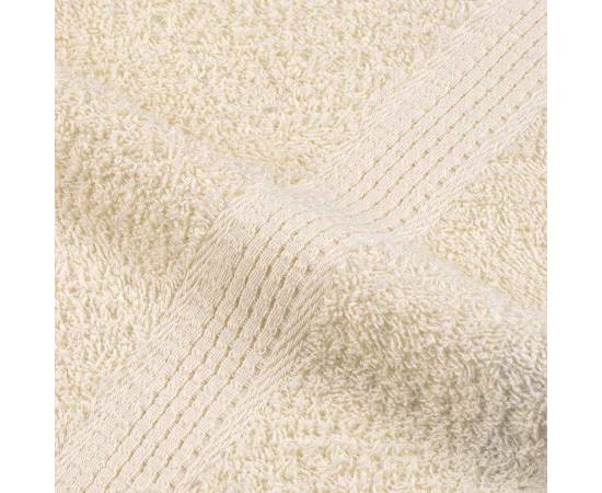 Prosoape de baie 4 buc crem 100x150 cm 360 g/m² 100% bumbac, 7 image