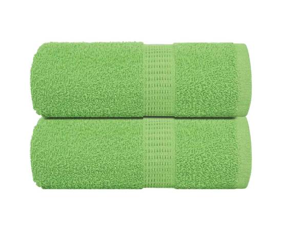 Prosoape de săpun 2 buc verde măr 30x30 cm 360 g/m² 100% bumbac