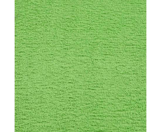 Prosoape saună 4 buc verde măr 80x200 cm 360 g/m² 100% bumbac, 5 image