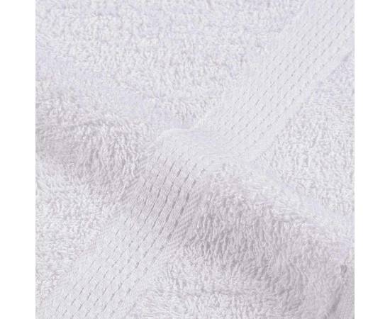 Prosoape de baie 10 buc alb 100x150 cm 360 g/m² 100% bumbac, 7 image