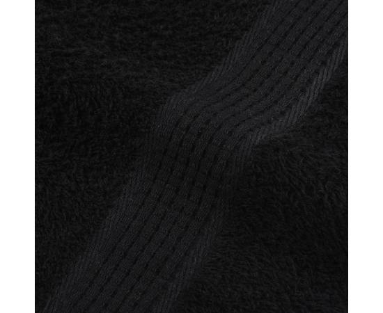 Prosoape de duș 4 buc negru 70x140 cm 360 g/m² 100% bumbac, 7 image