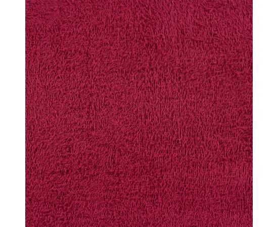 Prosoape de mână 2 buc bordeaux 50x100 cm 360 g/m² 100% bumbac, 5 image