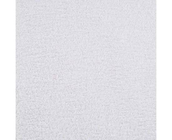 Prosoape pentru saună 25 buc alb 80x200 cm 360 g/m² 100% bumbac, 5 image