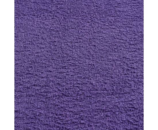 Prosoape 2 buc violet 100x200 cm 360 g/m² 100% bumbac, 5 image