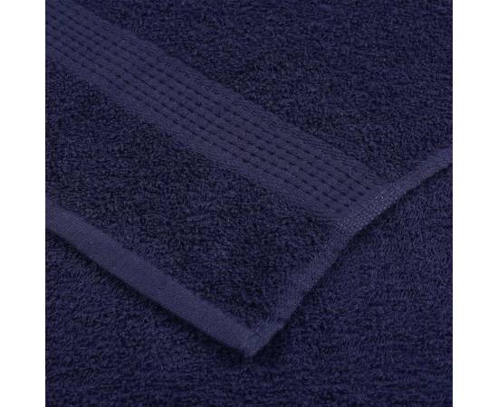 Prosoape cu săpun 4 buc bleumarin 30x30 cm 360 g/m² 100% bumbac, 6 image