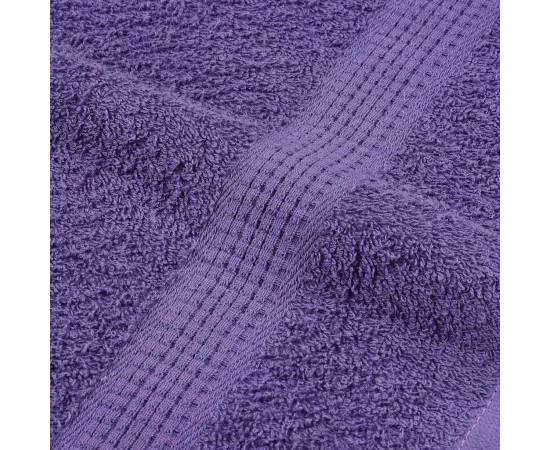 Prosoape de baie 10 buc violet 100x150 cm 360 g/m² 100% bumbac, 7 image