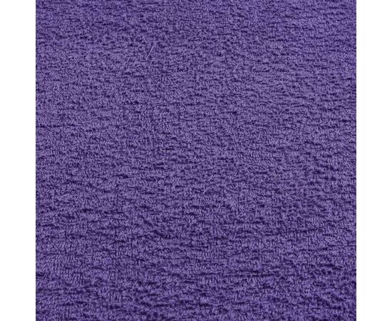 Prosoape de baie 2 buc violet 100x150 cm 360 g/m² 100% bumbac, 5 image