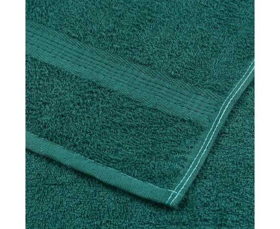 Prosoape 4 buc verde 100x200 cm 360 g/m² 100% bumbac, 6 image