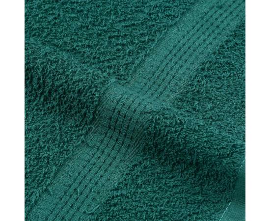 Prosoape de baie 10 buc verde 100x150 cm 360 g/m² 100% bumbac, 7 image