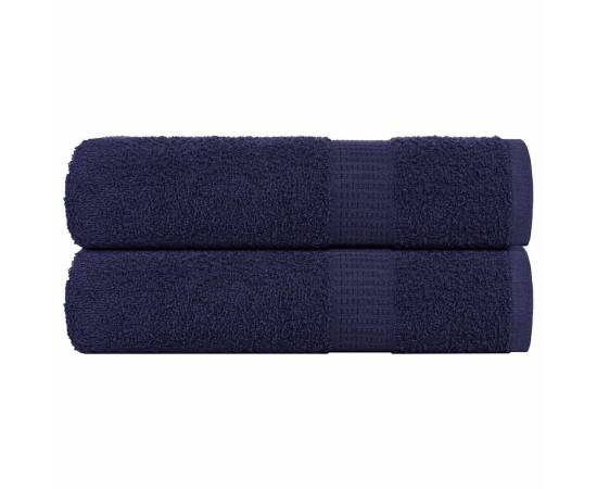 Prosoape de mână 2 buc bleumarin 50x100 cm 360 g/m² 100% bumbac