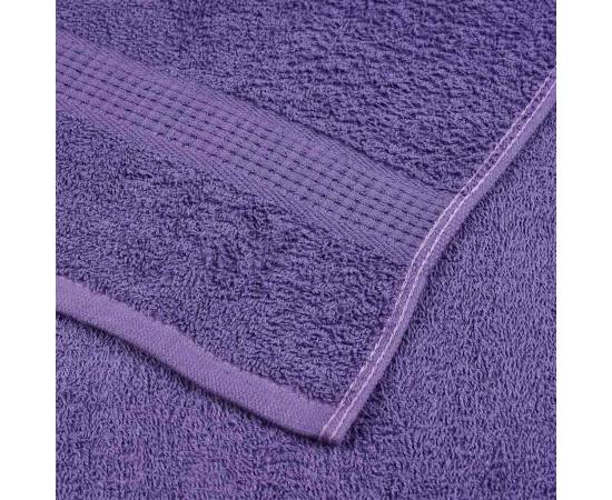 Prosoape de mână 2 buc violet 50x100 cm 360 g/m² 100% bumbac, 6 image