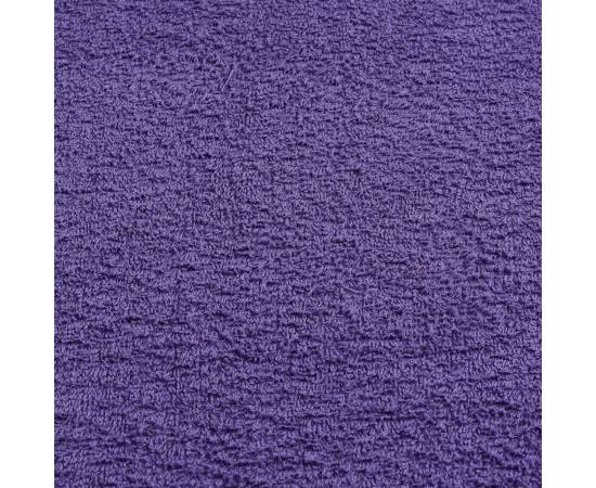 Prosoape de săpun 2 buc violet 30x30 cm 360 g/m² 100% bumbac, 5 image