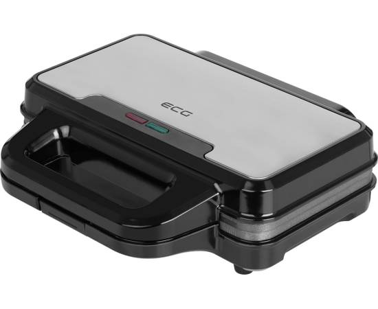 Sandwich maker ecg s 2120 grande, 900 w, 4 sandvisuri triunghiulare, design din