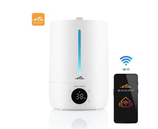 Umidificator de aer cu ultrasunete 2 in 1 eta moisty smart 2629 0000, 5 litri,, 4 image