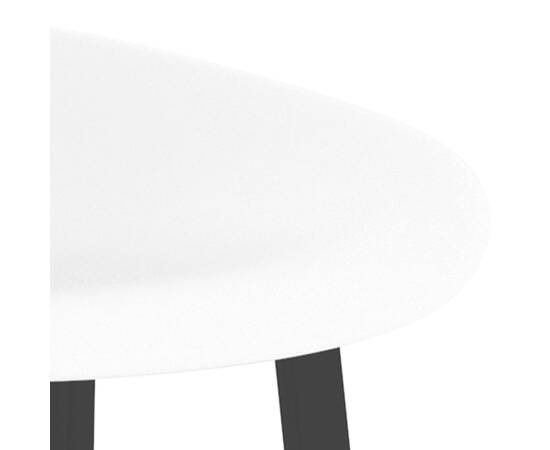 Set mobilier de bar, 5 piese, alb, 11 image