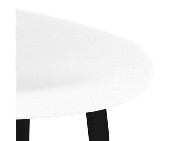 Set mobilier de bar, 5 piese, negru și alb, 11 image