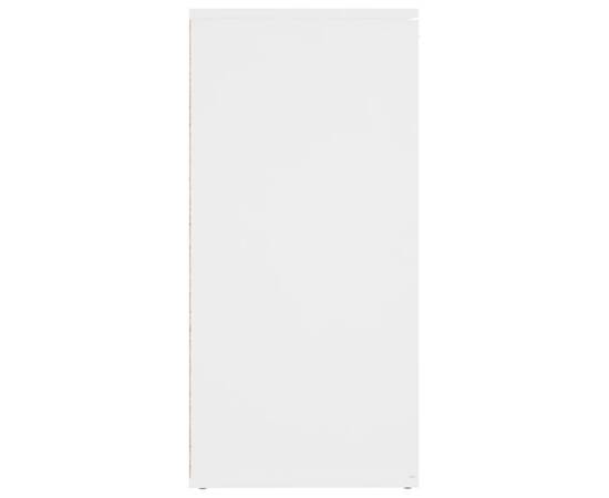 Servantă, alb, 160x36x75 cm, pal, 7 image