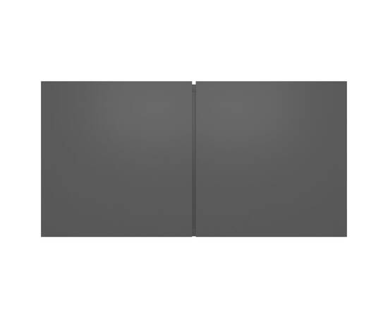 Set dulapuri tv, 3 piese, negru, pal, 7 image