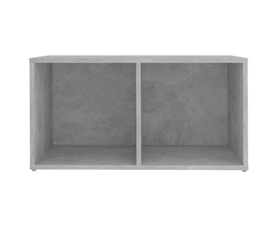 Comode tv, 2 buc., gri beton,72x35x36,5 cm, pal, 5 image