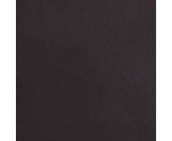 Scaun de bucătărie pivotant, negru, piele ecologică, 2 image