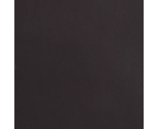 Scaune de bucătărie pivotante, 4 buc., negru, piele ecologică, 2 image