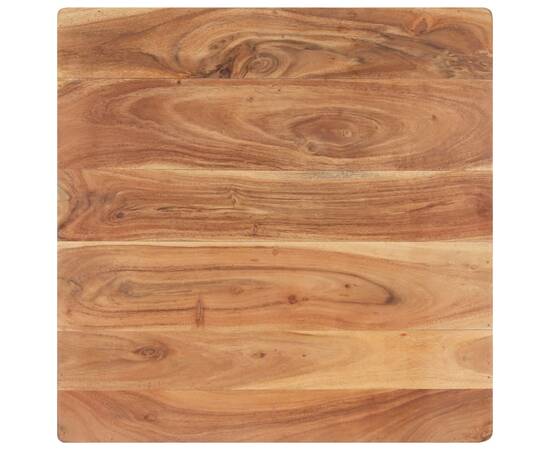 Masă de cafea în formă de v, 66x66x30 cm, lemn masiv de acacia, 5 image