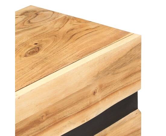 Servantă, 120x30x75 cm, lemn masiv de acacia, 7 image