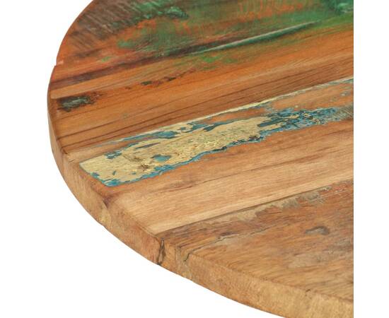 Masă laterală, 48x48x56 cm, lemn masiv reciclat, 4 image