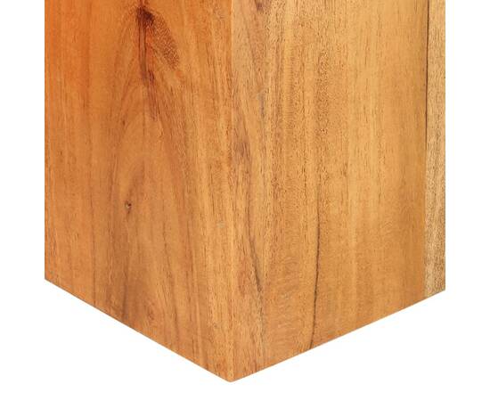 Mese laterale, 2 buc., lemn masiv de acacia, 7 image