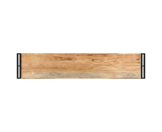 Masă consolă, 150x30x75 cm, lemn masiv de acacia, 3 image