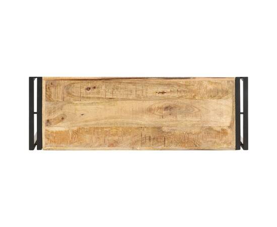 Masă consolă, 90x30x75 cm, lemn de mango nefinisat, 3 image