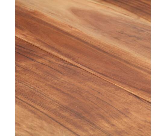 Masă de bucătărie, 180x90x75 cm, lemn masiv cu finisaj sheesham, 2 image