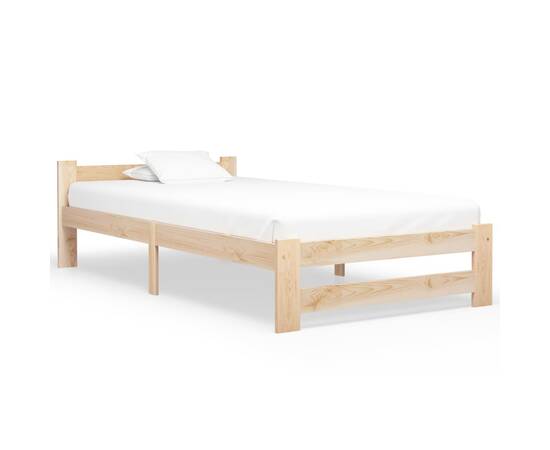 Cadru de pat, 90 x 200 cm, lemn masiv de pin