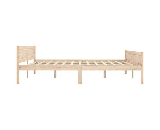 Cadru de pat, 180x200 cm, lemn de pin masiv, 3 image