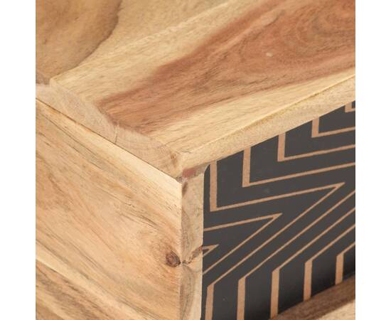 Măsuță de cafea, 100x50x39 cm, lemn masiv de acacia, 2 image
