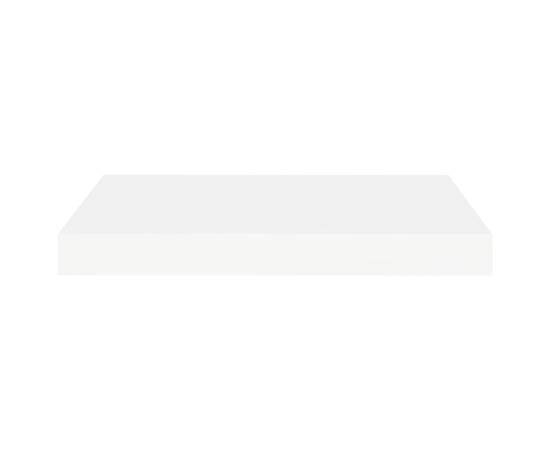 Raft de perete suspendat, alb, 40x23x3,8 cm, mdf, 4 image