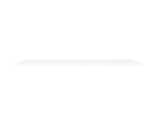Raft de perete suspendat, alb, 120x23,5x3,8 cm, mdf, 4 image