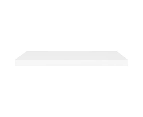 Raft de perete suspendat, alb, 80x23,5x3,8 cm, mdf, 4 image
