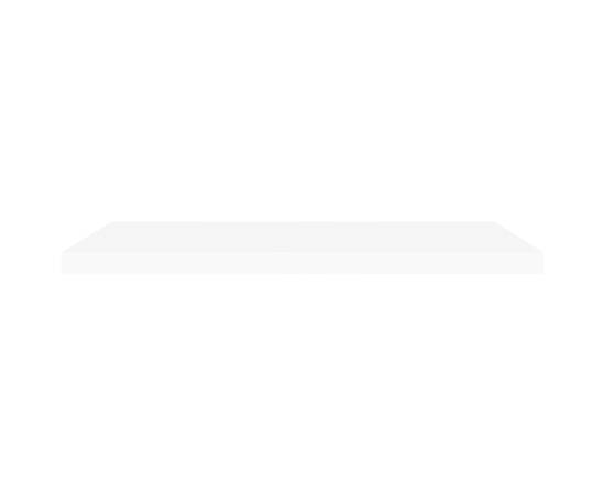 Raft de perete suspendat, alb, 90x23,5x3,8 cm, mdf, 5 image
