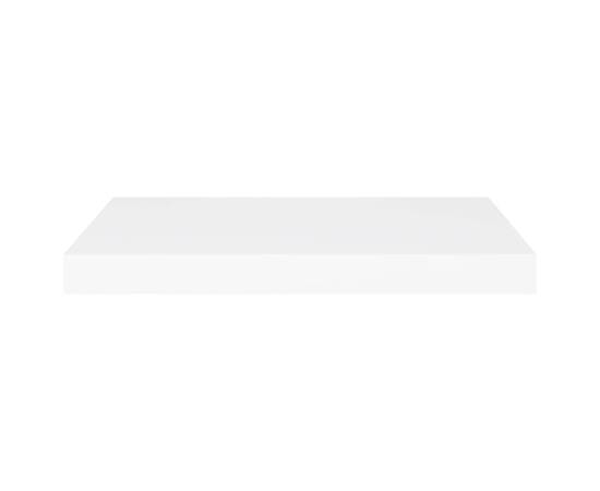 Rafturi de perete suspendate, 2 buc., alb, 60x23,5x3,8 cm, mdf, 5 image