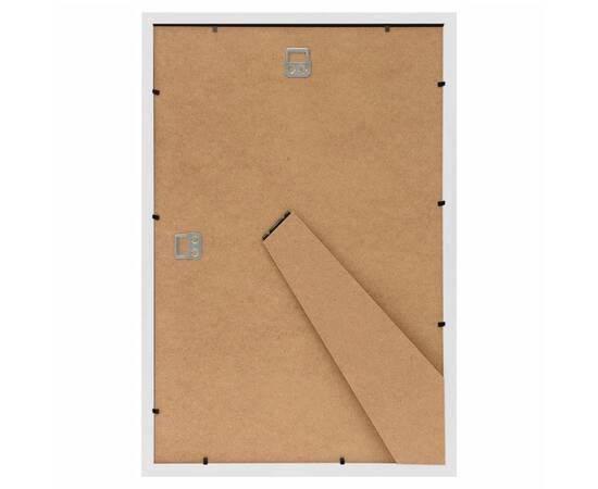 Rame foto colaj pentru perete/masă, 5 buc., alb, 13x18 cm, mdf, 6 image