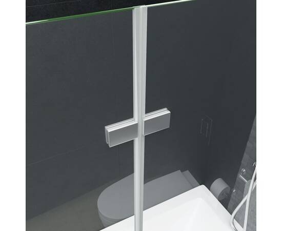 Cabină de duș pliabilă, 2 panouri, 120 x 140 cm, esg, 6 image