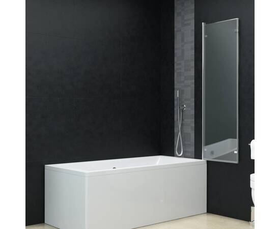 Cabină de duș pliabilă, 3 panouri, 130 x 138 cm, esg, 4 image